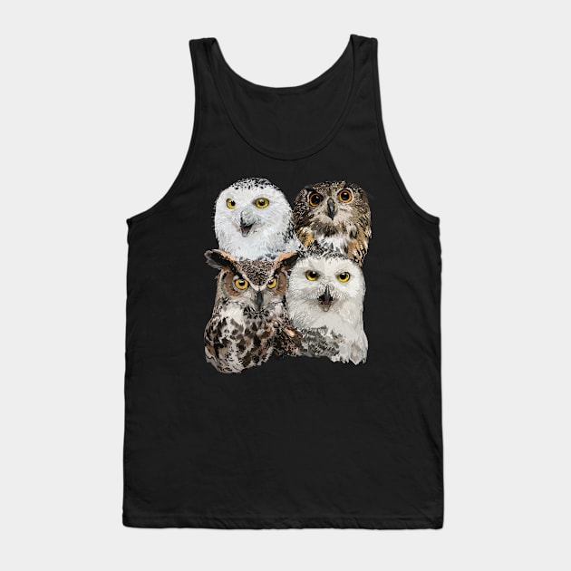 Owls Tank Top by obscurite